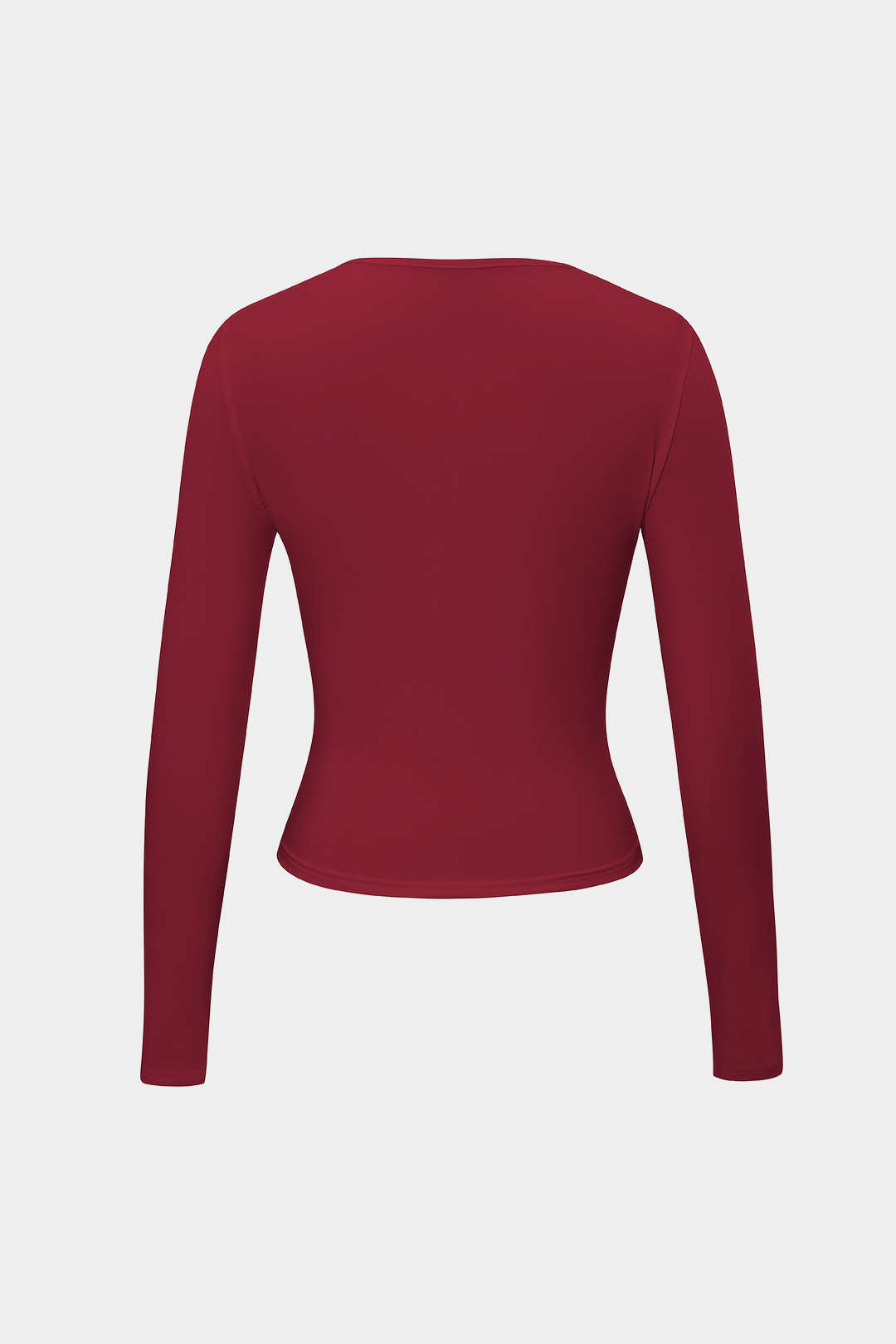 Nova | Minimalistisches Langarmshirt mit enganliegender Passform