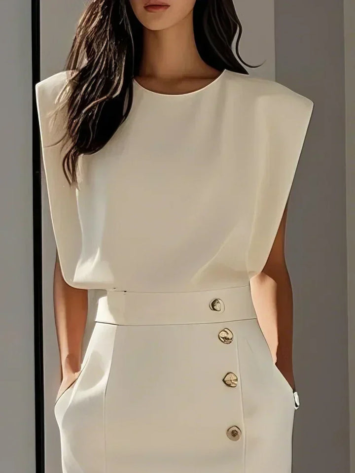 Aspen | Müheloser Charme Midi-Kleid