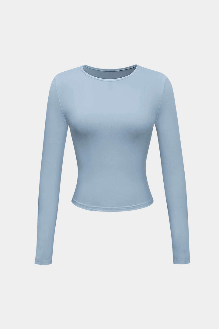 Nova | Minimalistisches Langarmshirt mit enganliegender Passform