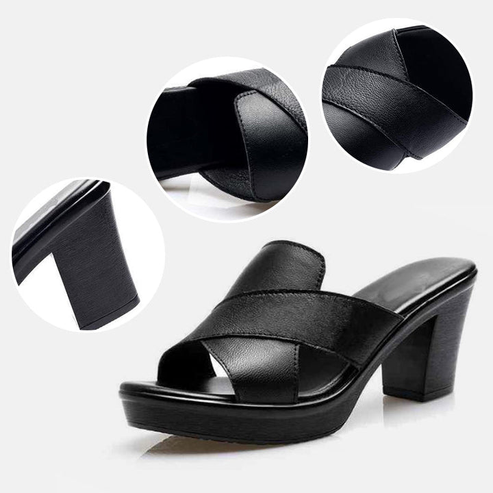 ELEGANTE STÜTZSANDALEN FÜR FRAUEN