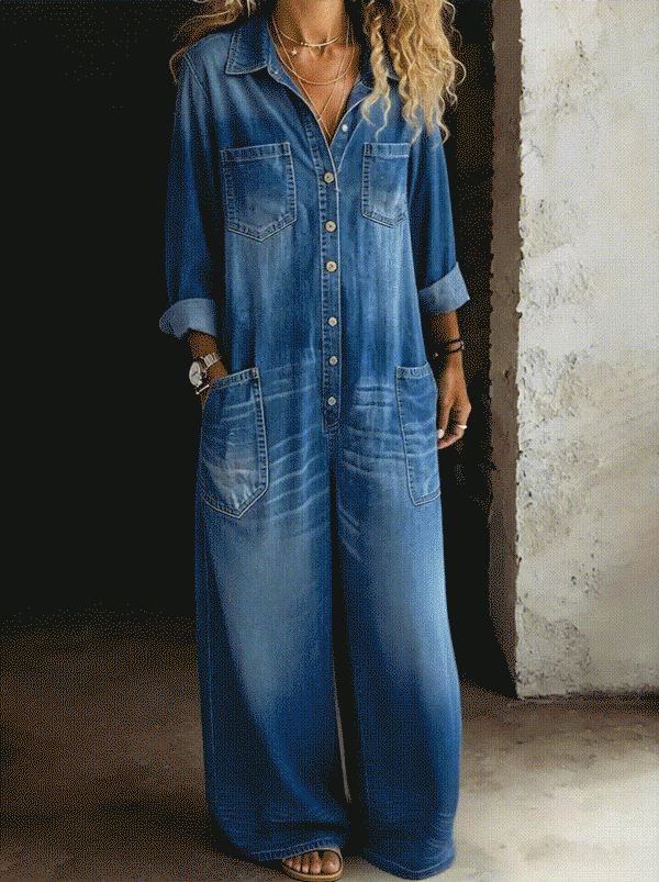 Thalassa - Lässiger Jeans-Overall