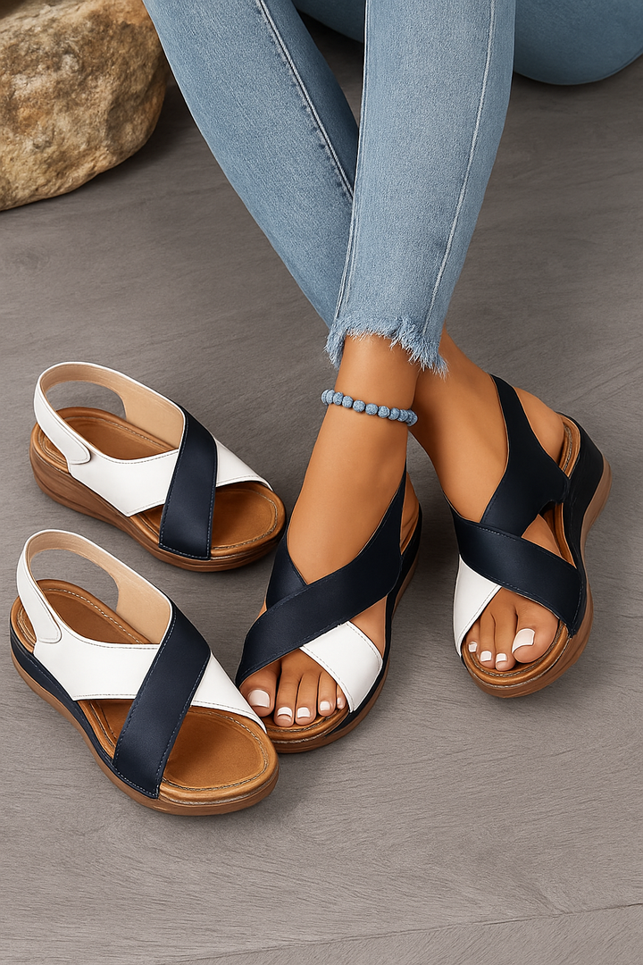 Nadine - Damen orthopädische Slingback-Sandalen mit Stil