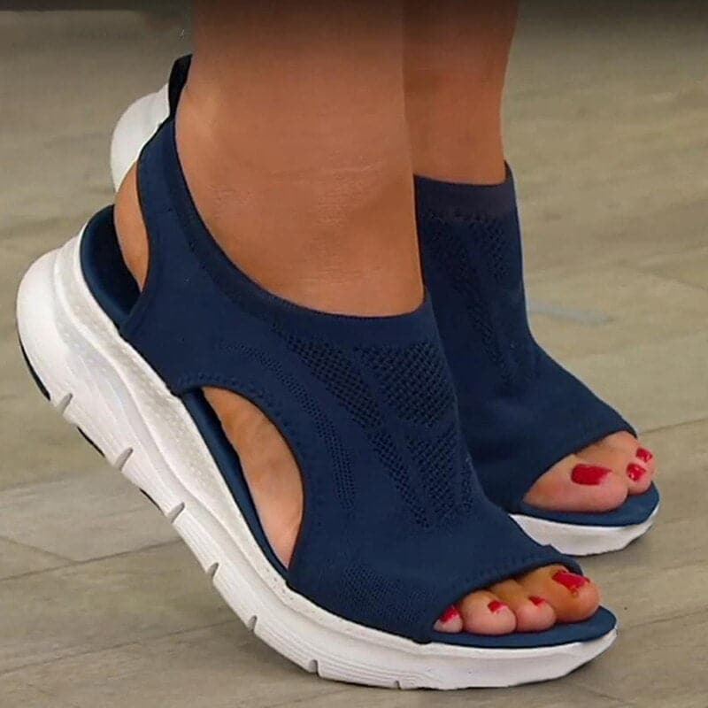 Megan - Damen Orthopädische Sportsandalen zum Hineinschlüpfen