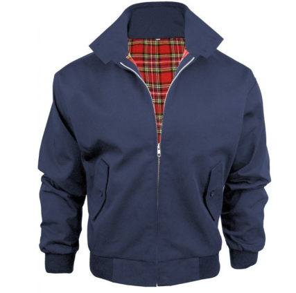 Victor - Harrington Bomberjacke mit Tartan-Futter