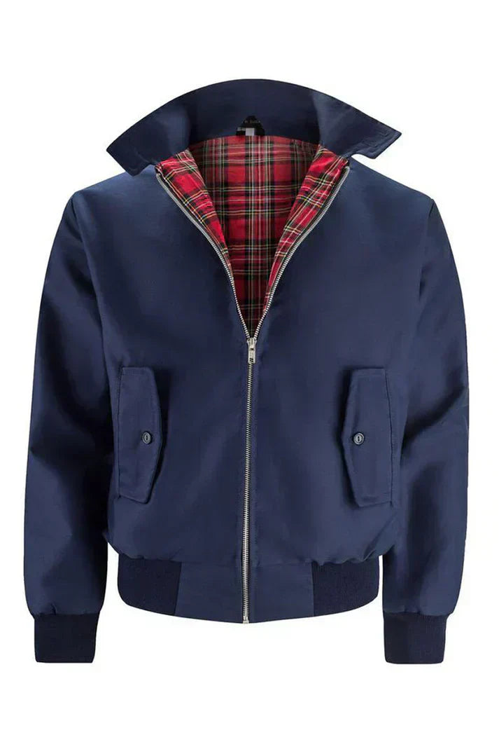Victor - Harrington Bomberjacke mit Tartan-Futter