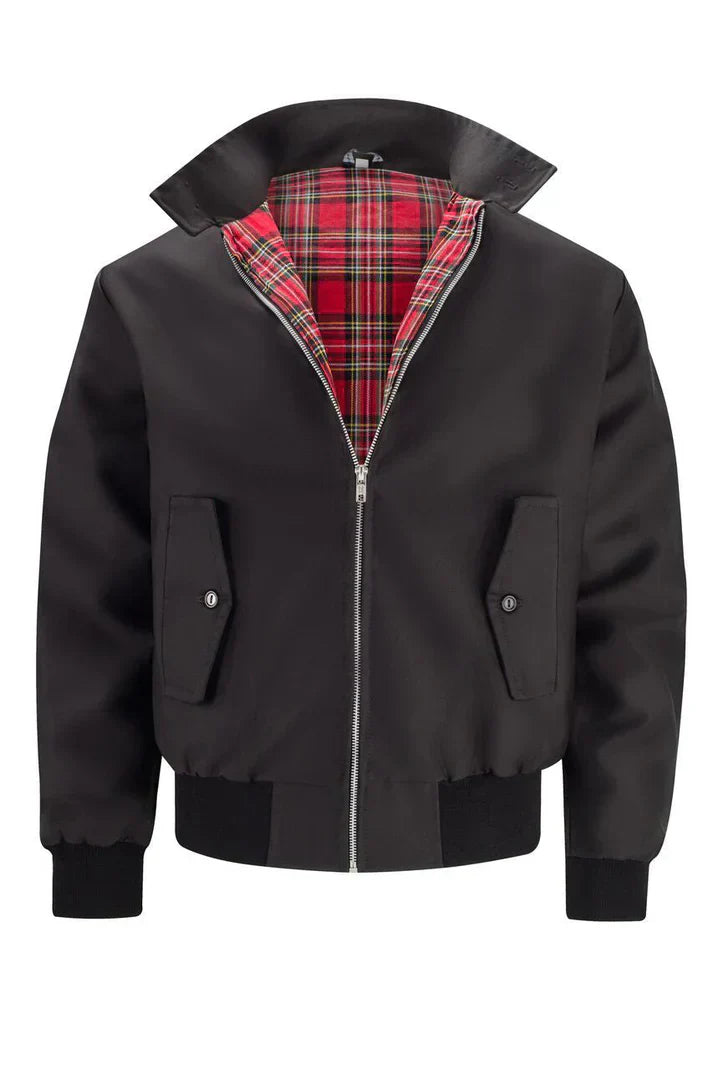 Victor - Harrington Bomberjacke mit Tartan-Futter