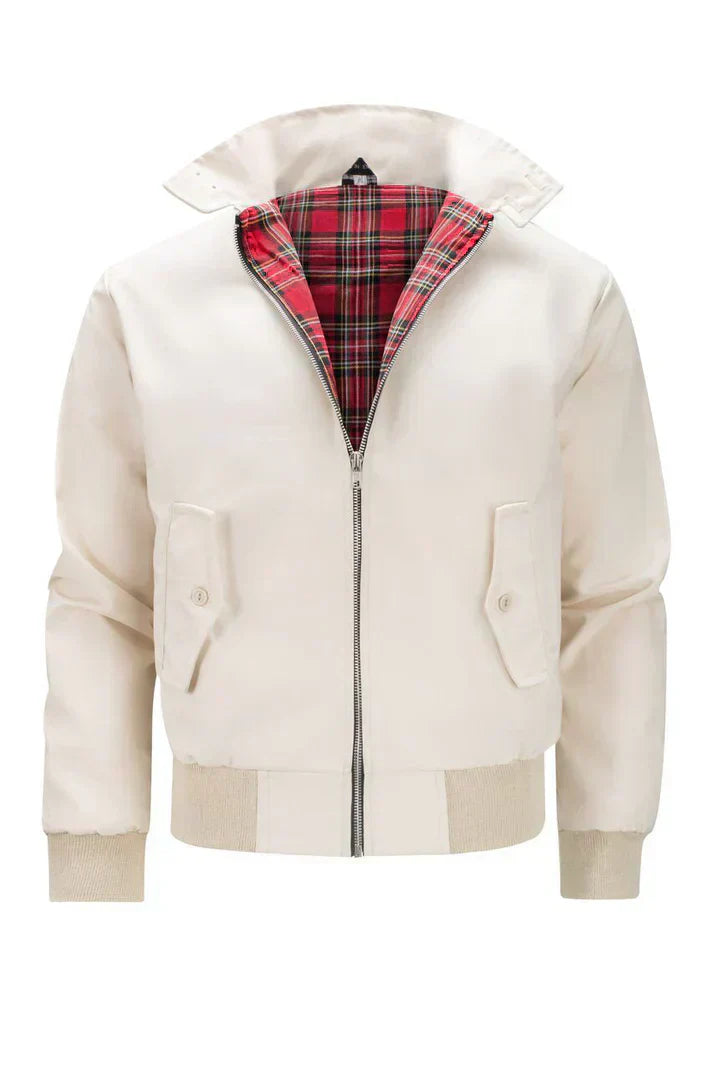 Victor - Harrington Bomberjacke mit Tartan-Futter