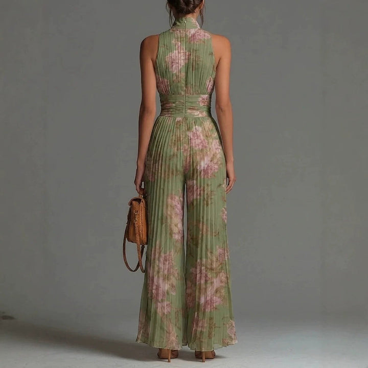 Tesalia - Weitbeiniger Jumpsuit mit sanfter Haptik