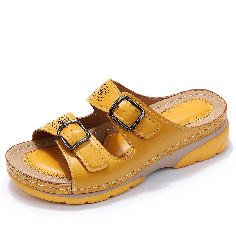 Damen Orthopädische Sandalen mit Fußgewölbestütze