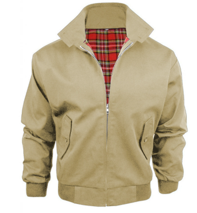 Victor - Harrington Bomberjacke mit Tartan-Futter