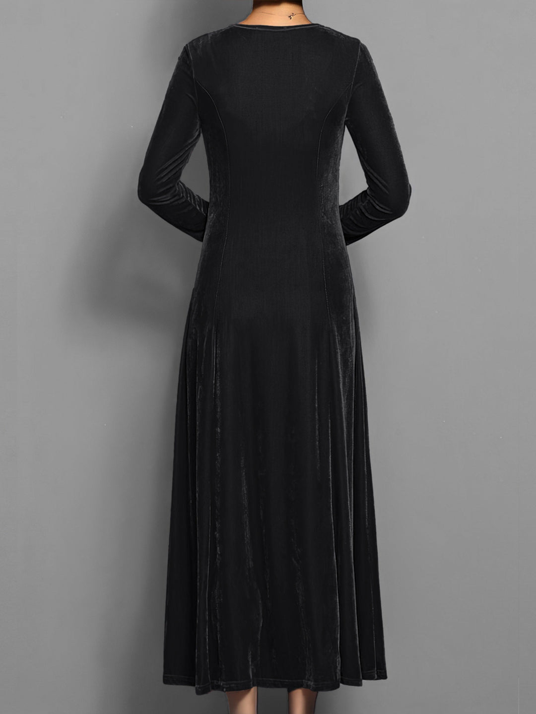 Damen-Langes formelles Kleid im klassischen Stil