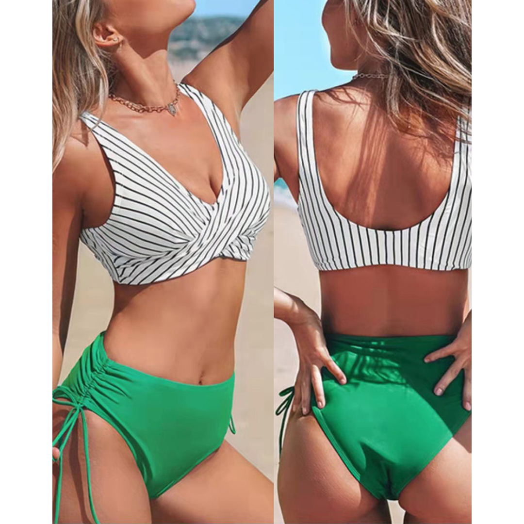 Maya – Damen 2-teiliger Strand-Bikini – Lebendiger Sommerstil