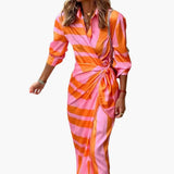 Orange und Pink