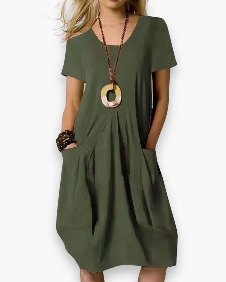 Lara - Damen Kleid mit lockerem Schnitt und bequemem Tragegefühl