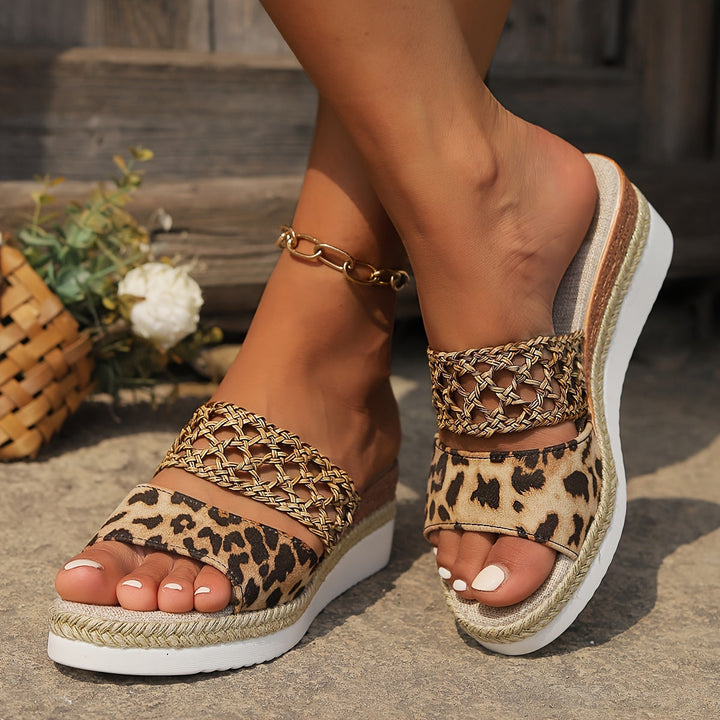 Maja - Damen Keilabsatzsandalen mit modischem Design