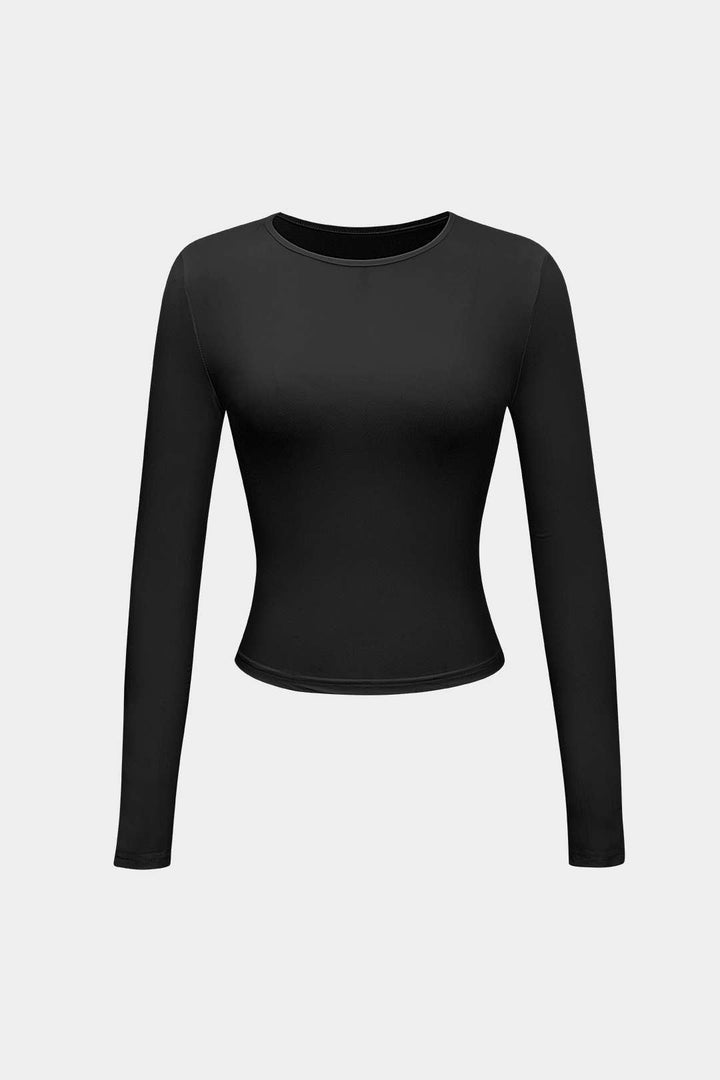 Nova | Minimalistisches Langarmshirt mit enganliegender Passform