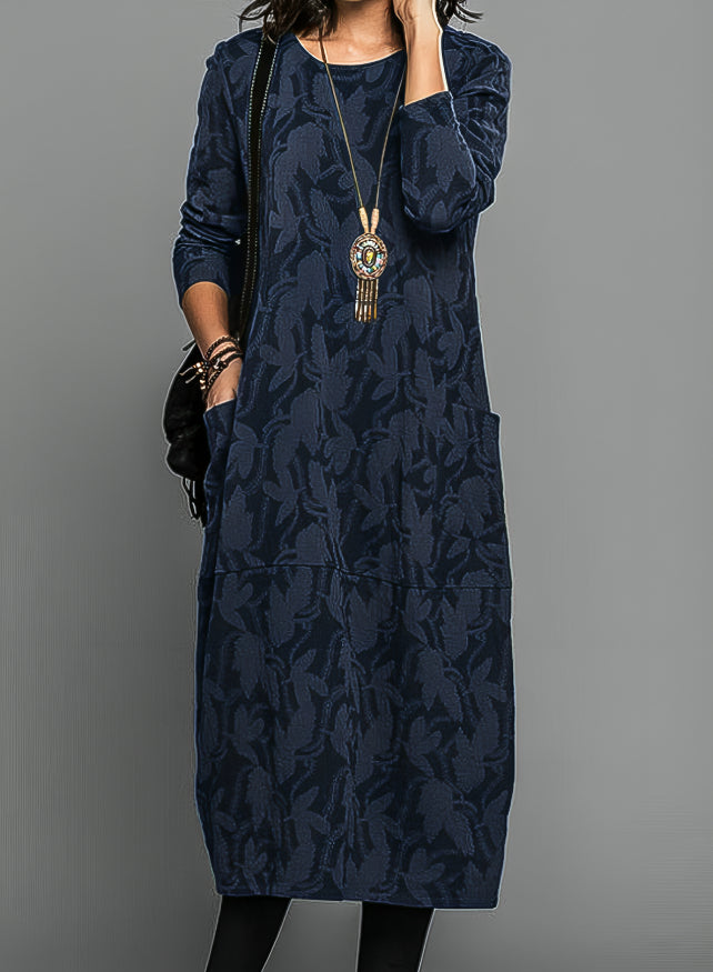 Damen Midi-Kleid für Hochzeitsgäste mit Print