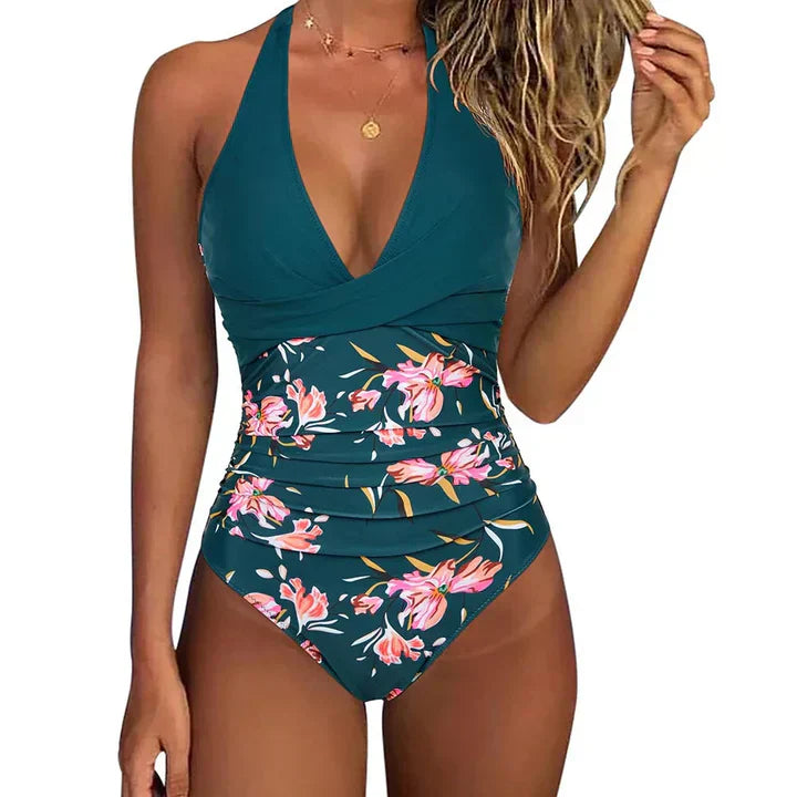 Halter Neck Damen Badeanzug – Bequem und Stilvoll