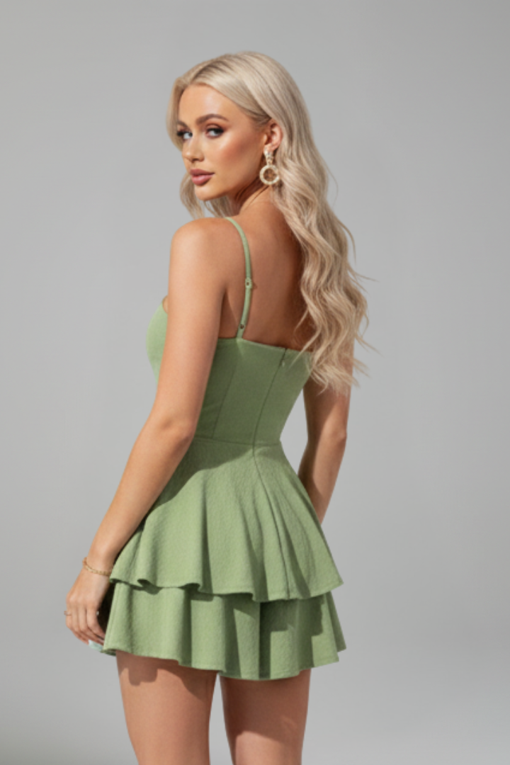 Alisa | Elegantes Abschluss-Rüschensommerkleid für Frauen 2026