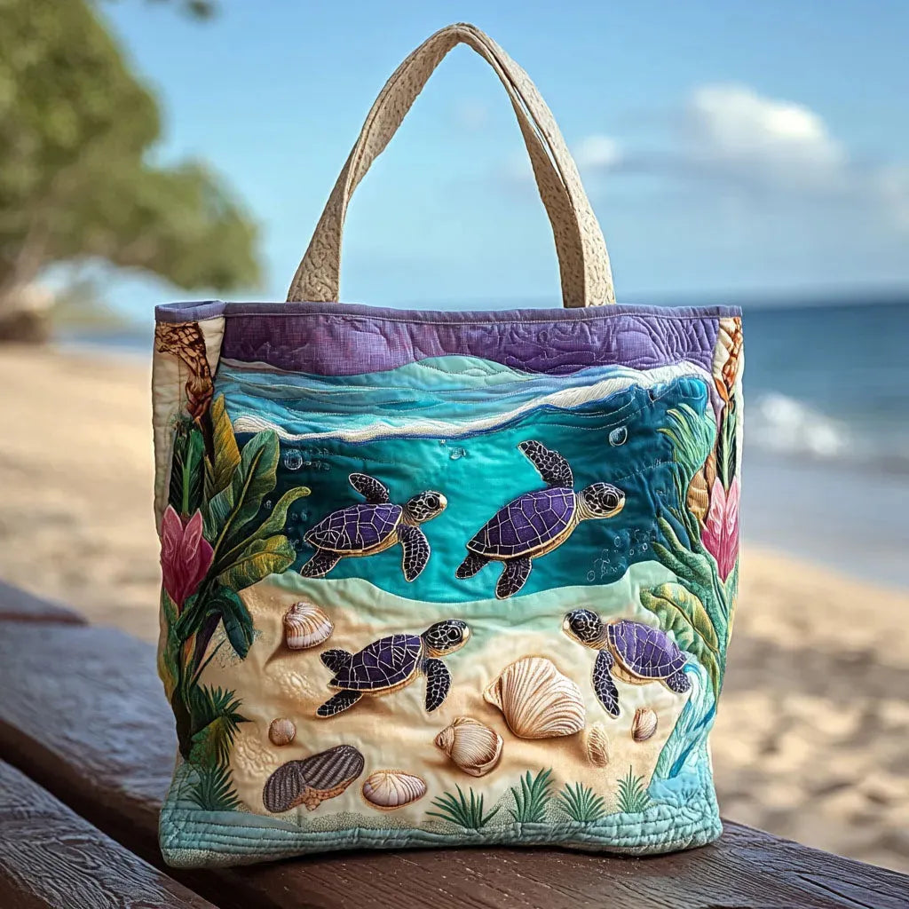 Gesteppte Tote Bag mit Motiv Geist der Lagune von Maria Zürich