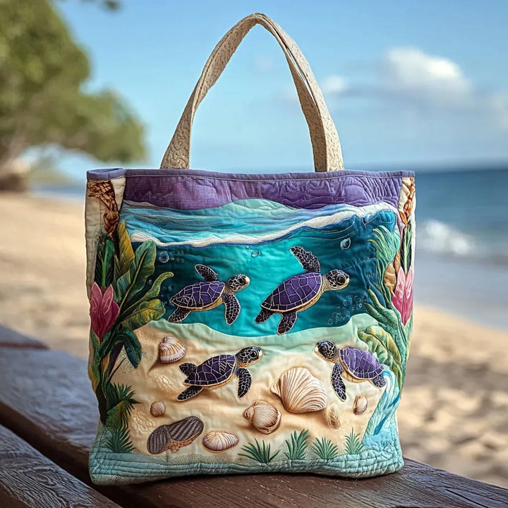 Gesteppte Tote Bag mit Motiv Geist der Lagune von Maria Zürich