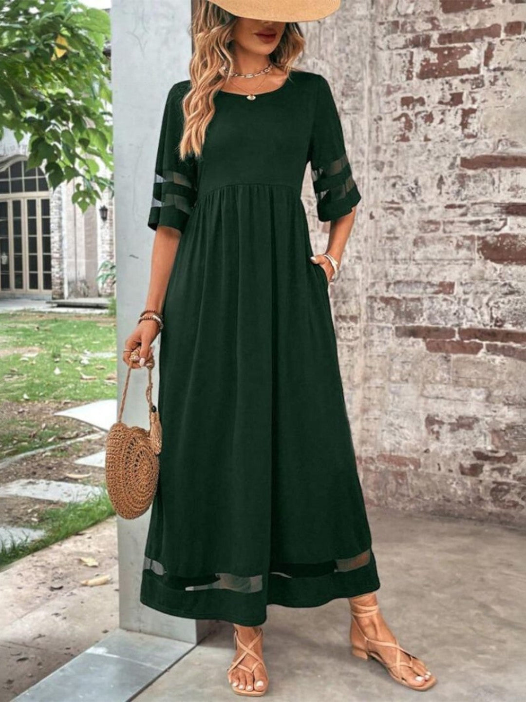 Kathryn | Schickes, den Bauch kaschierendes Kleid