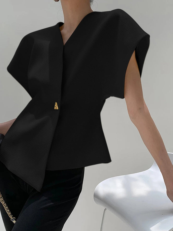 Shavon | Elegantes V-Ausschnitt-Top