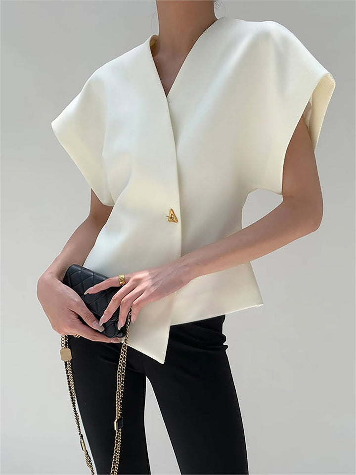 Shavon | Elegantes V-Ausschnitt-Top