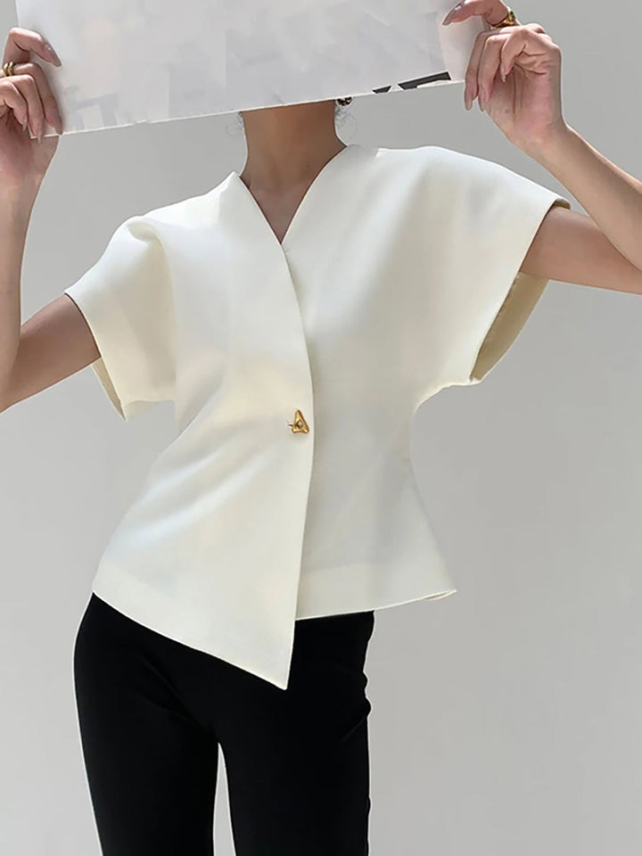 Shavon | Elegantes V-Ausschnitt-Top