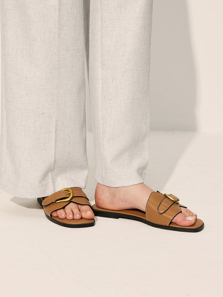 Sabine - Damen Riemchensandalen mit Schnallenverschluss