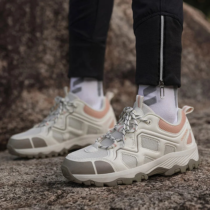 Damen Leichtgewicht Sneakers mit Schnürsenkeln für Outdoor-Aktivitäten