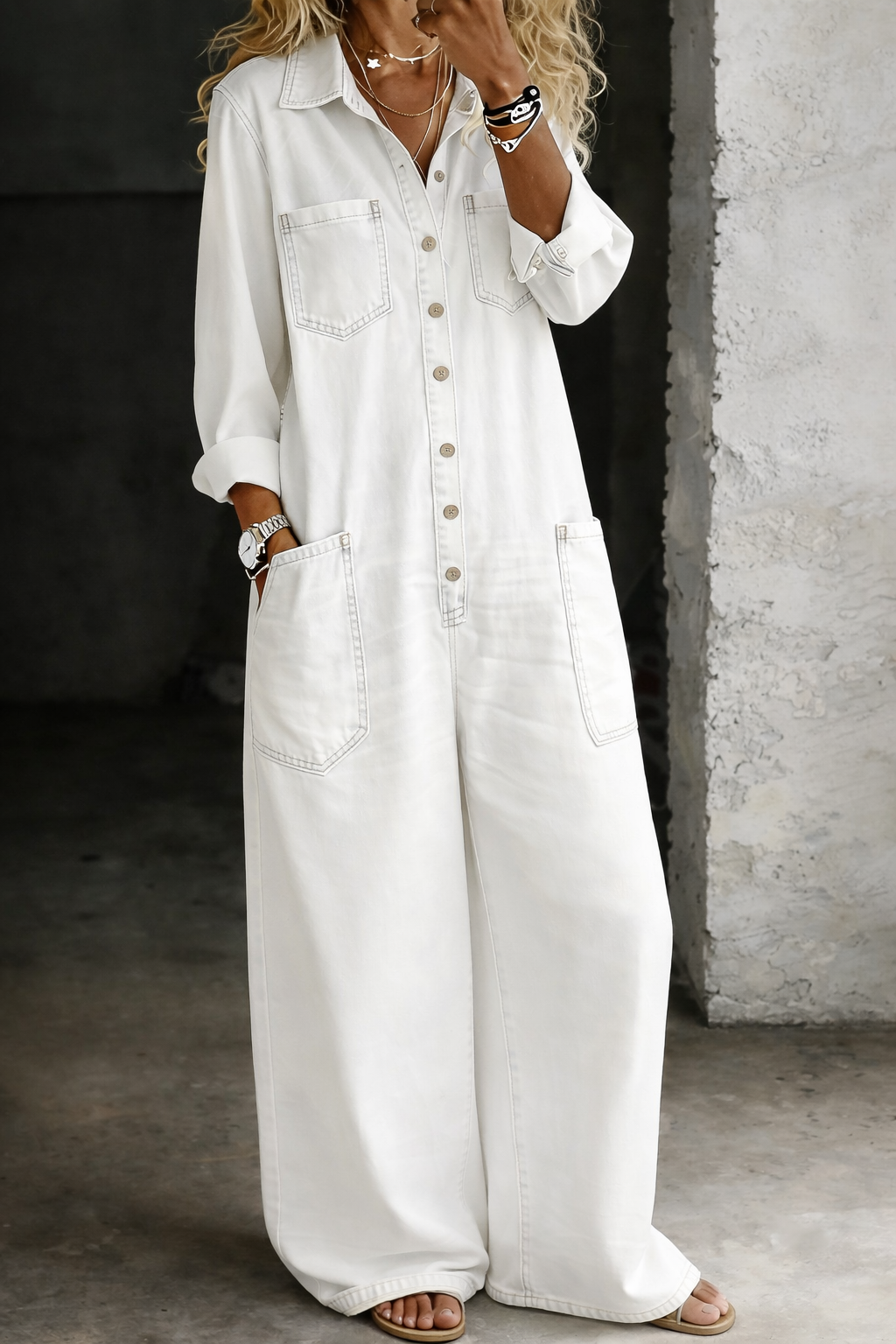 Thalassa - Lässiger Jeans-Overall