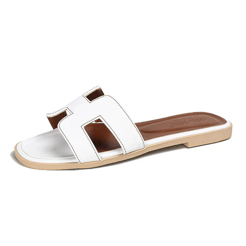 Damen Platten Sandalen mit Slip-On | Eva Jonsson