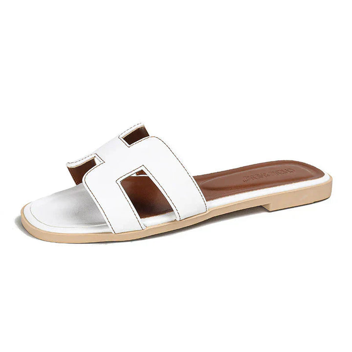 Damen Platten Sandalen mit Slip-On | Eva Jonsson