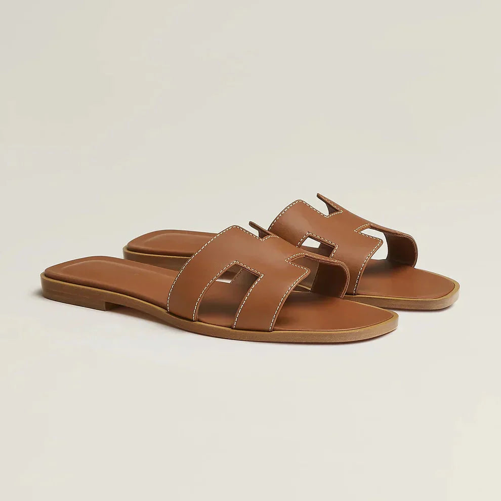 Damen Platten Sandalen mit Slip-On | Eva Jonsson