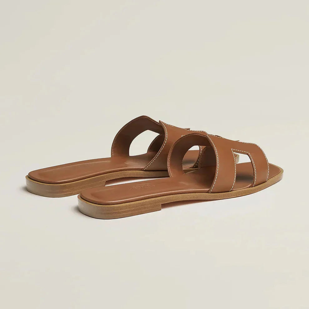 Damen Platten Sandalen mit Slip-On | Eva Jonsson