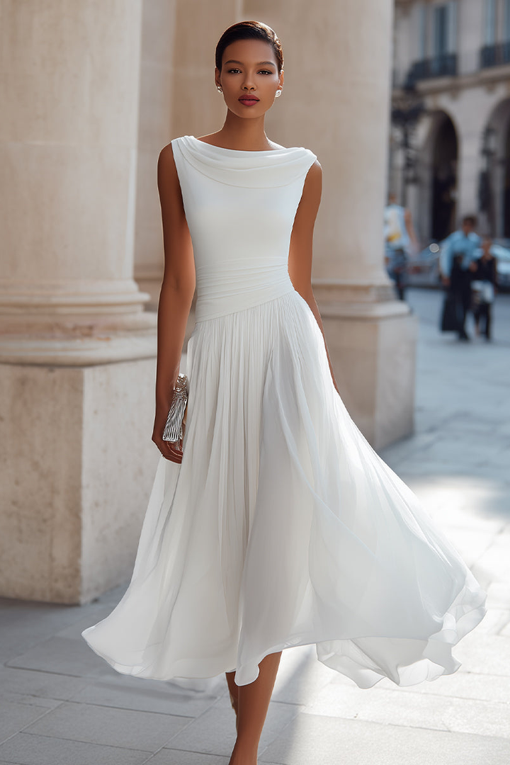Emma elegantes Midikleid für Hochzeit und festliche Anlässe – Ansicht 10