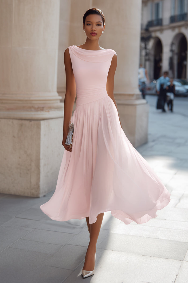 Emma elegantes Midikleid für Hochzeit und festliche Anlässe – Ansicht 4