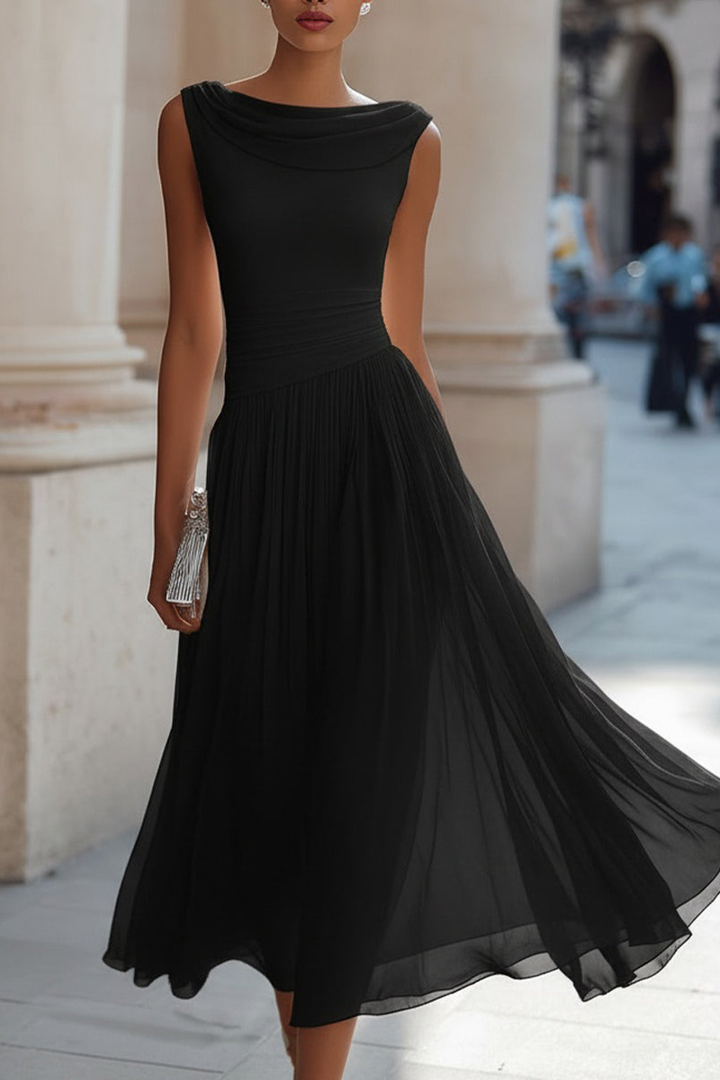 Emma elegantes Midikleid für Hochzeit und festliche Anlässe – Ansicht 2