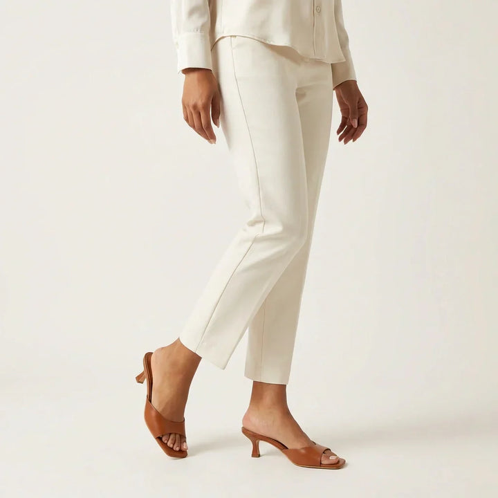 Elegante Damen-Mules mit niedrigem Absatz – Victoria