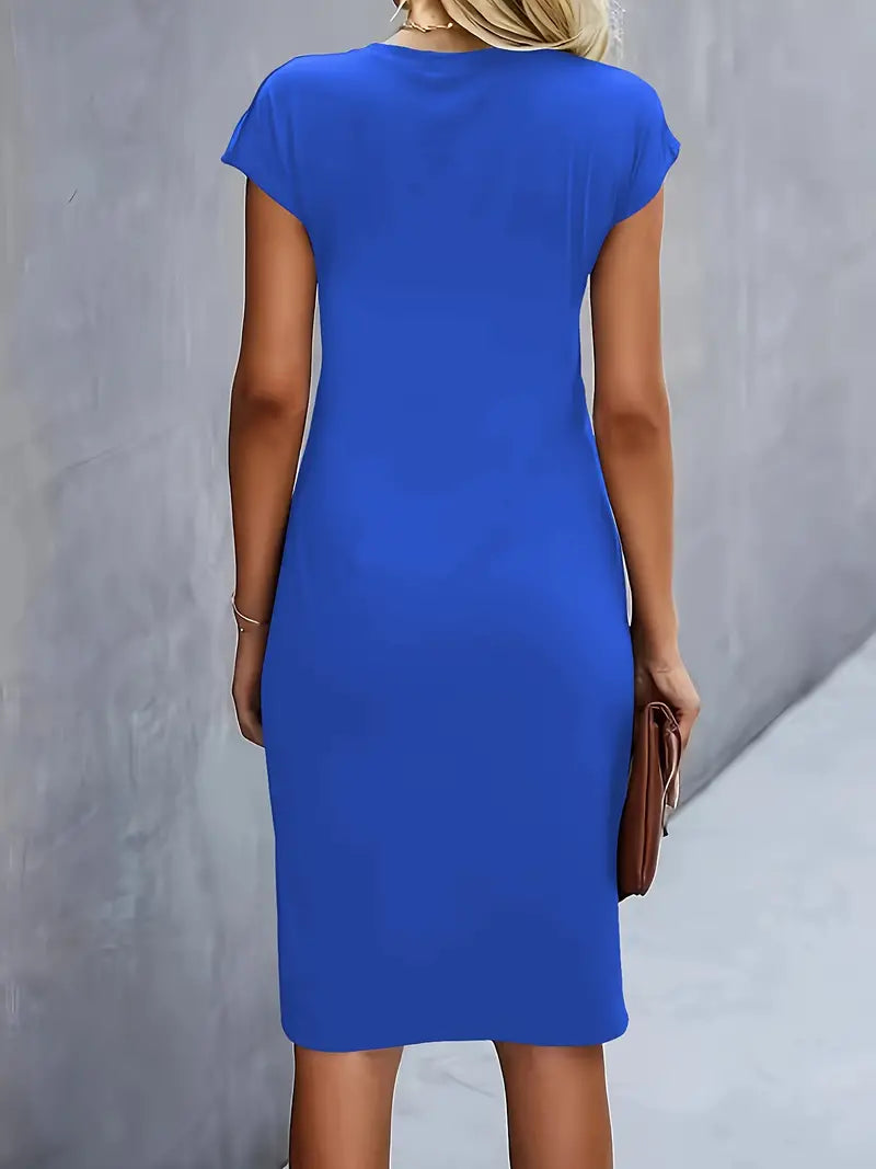 Yara Midi-Kleid mit schmeichelhaftem Silhouette für Damen