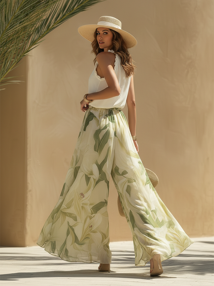Lyselle - Elegantes Luftiges Set mit Blumenprint