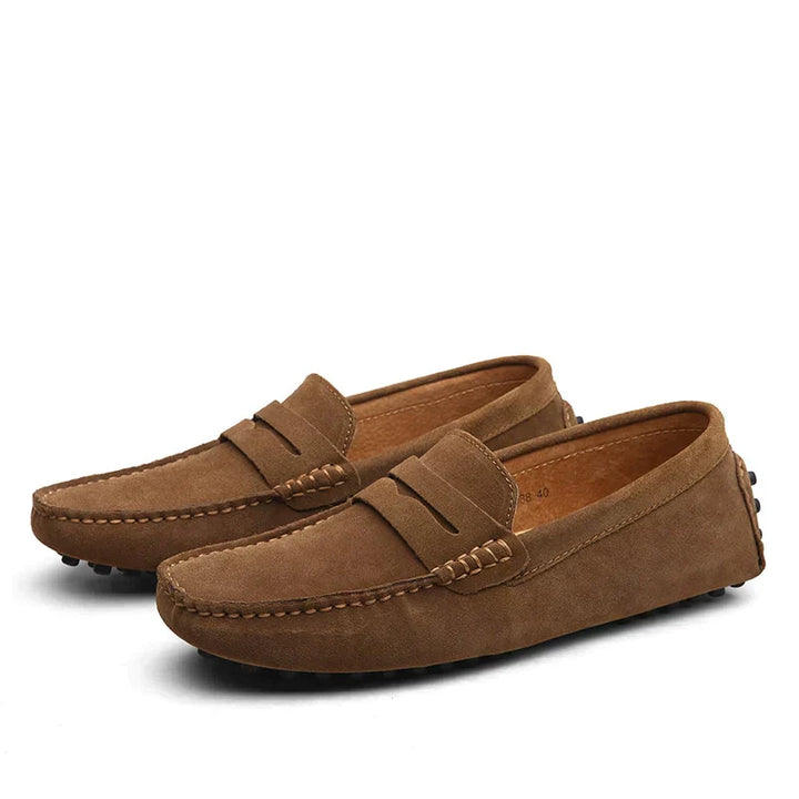 Damen Wildleder Slipper im Italienischen Stil