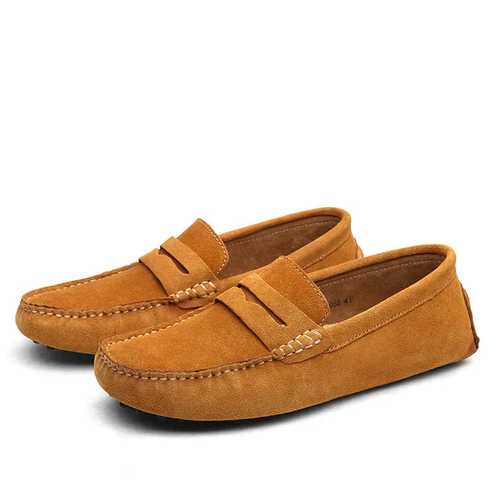 Damen Wildleder Slipper im Italienischen Stil