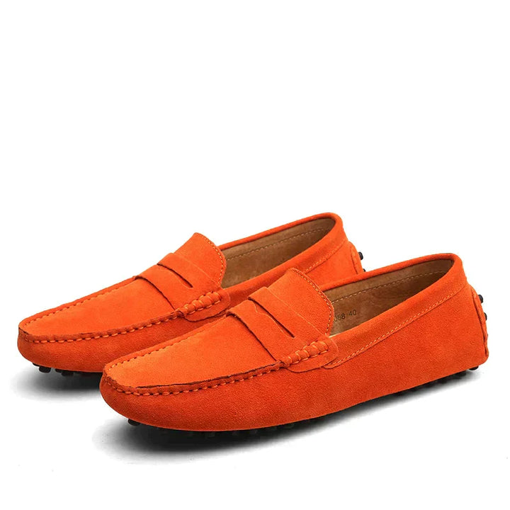 Damen Wildleder Slipper im Italienischen Stil