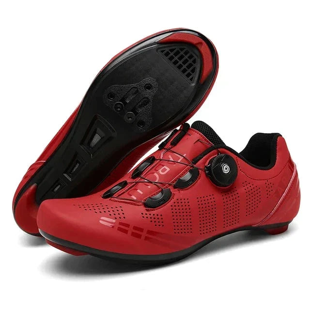 Damen Rennradschuhe mit selbstsicherndem Verschluss für MTB