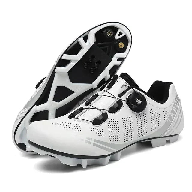 Damen Rennradschuhe mit selbstsicherndem Verschluss für MTB