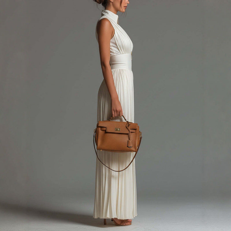 Tesalia - Weitbeiniger Jumpsuit mit sanfter Haptik
