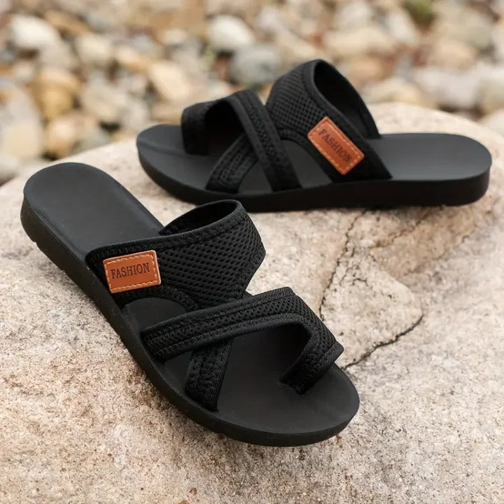 Orthopädische Sandalen | Slip-On | Ergonomisch | Sportsandalen | Hausschuhe für Damen
