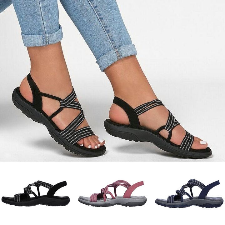 Orthopädische Sandalen | Slip-On | Fußgewölbeunterstützung | Sportsandalen | Damensandalen